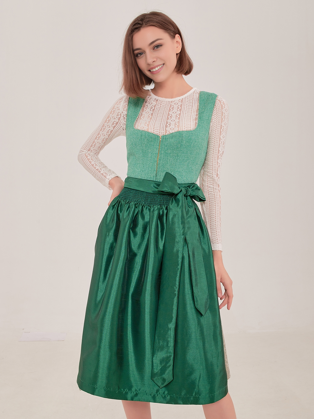 Dirndl Blau in eleganter Ausführung