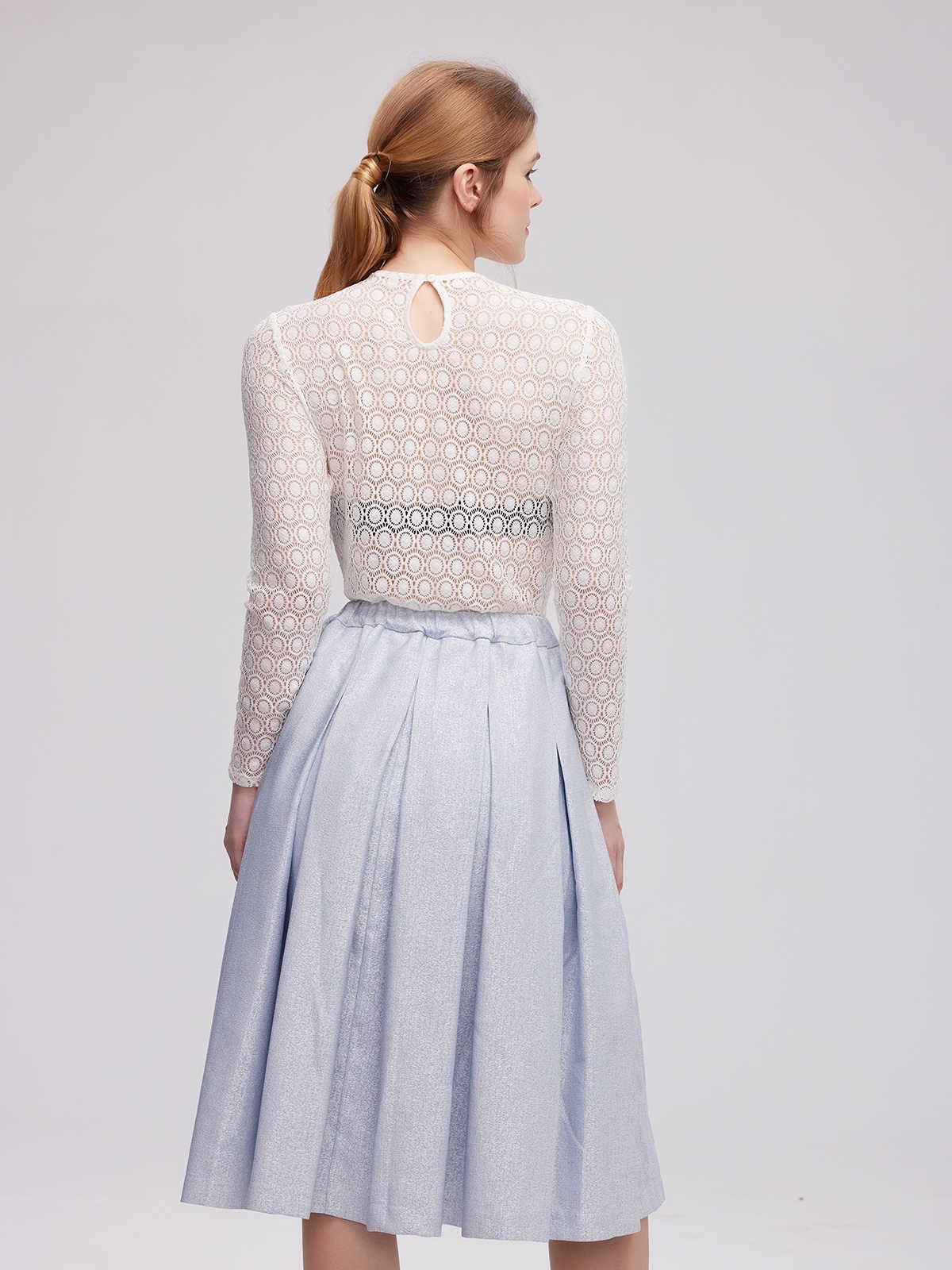 Stilvolles Dirndl in Blau