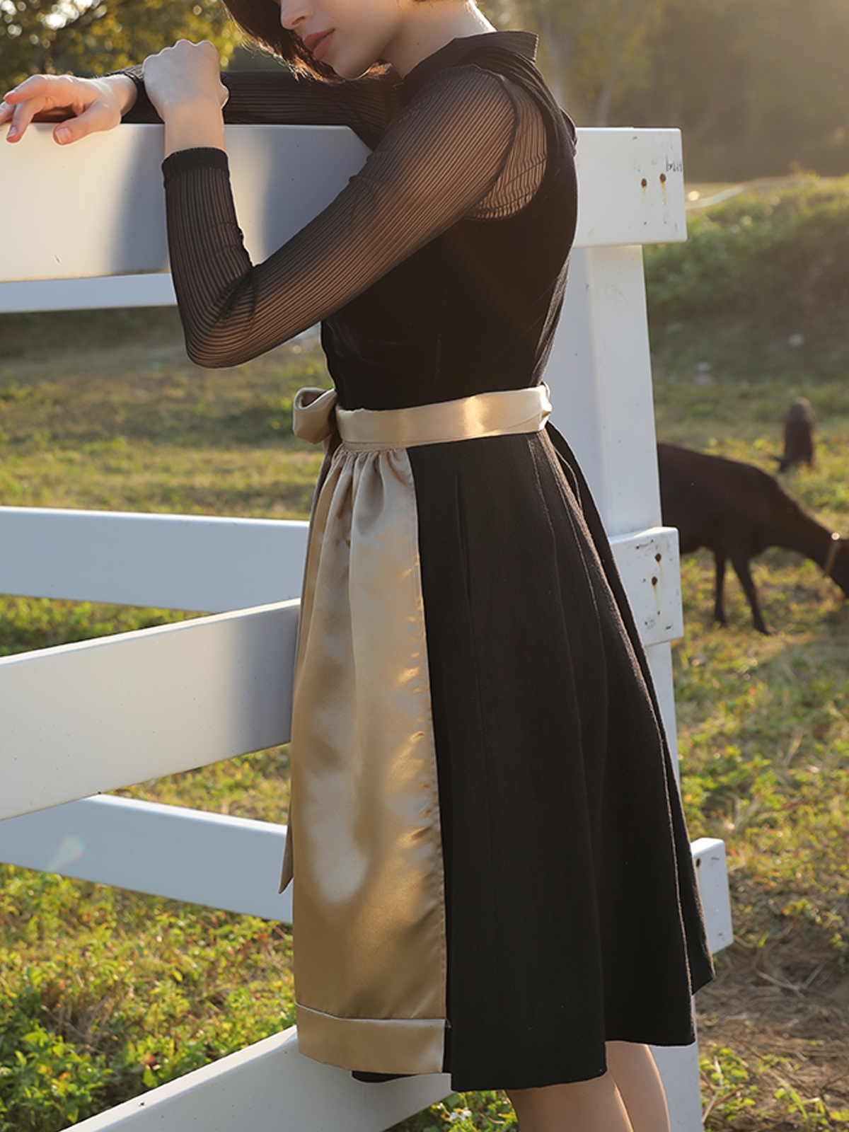 Dirndl in Schwarz